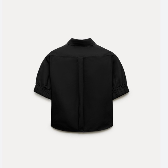 Zara Pleated Yoke Shirt - Picture 2 of 9